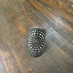 Custom Sterling Silver Statement Ring